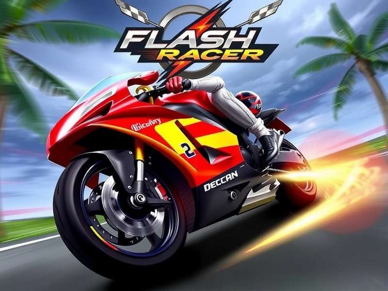 Deccan Flash Racer Game Cover